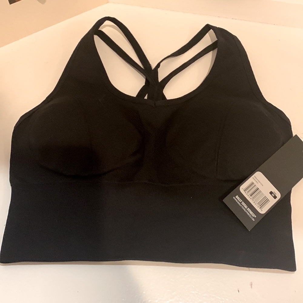 New with Tags! Black Sports Bra by Bally’s Total Fitness - Picture 7 of 9